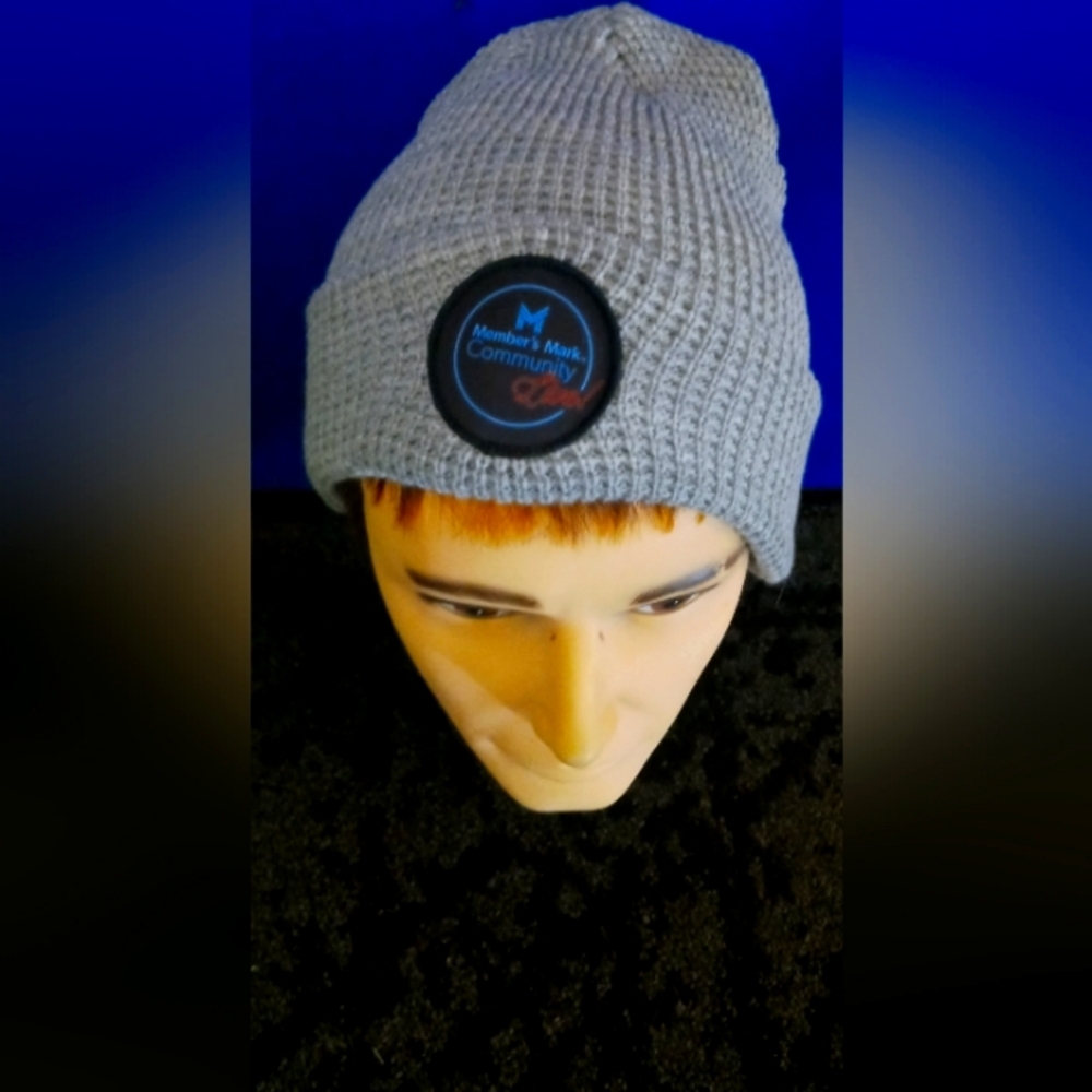 Sams club Community Knit Beanie Hat - Light Gray